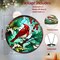 Cardinal Christmas Ornaments , Red Bird Ornaments for Christmas Tree, Acrylic Cardinal Ornament - Cardinals Decor, Red Cardinals Christmas Tree Decorations - Cardinal Gifts for Women